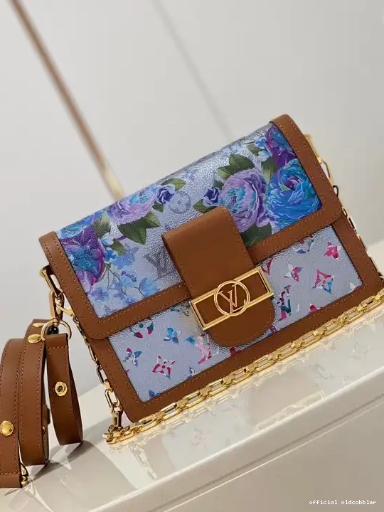 Official oldcobbler VUITTON LOUIS MM DAUPHINE 0619